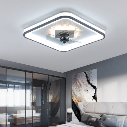 Invisible Ceiling Fan Led Light With Remote Control
