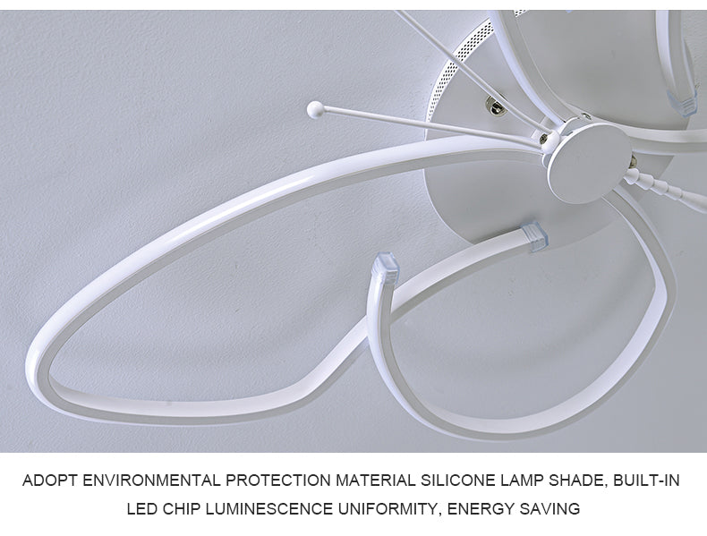 Modern LED Butterfly LED Ceiling Lamp Dimmable