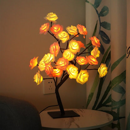 Art Decor LED Rose Tree Light Lamp