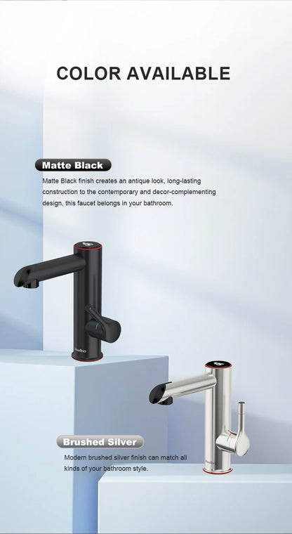 Electric Instant Heater Faucet Stainless Steel