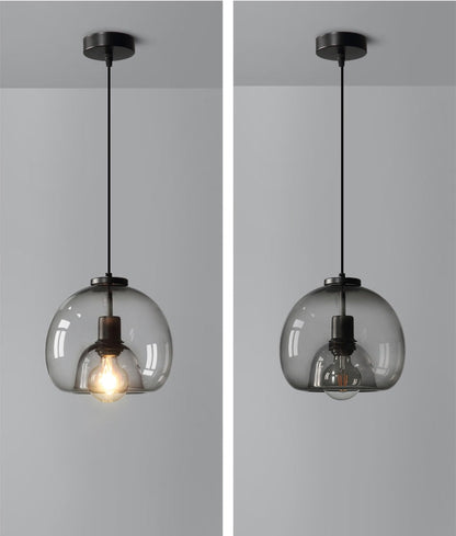 Glass Led Ceiling Chandelier