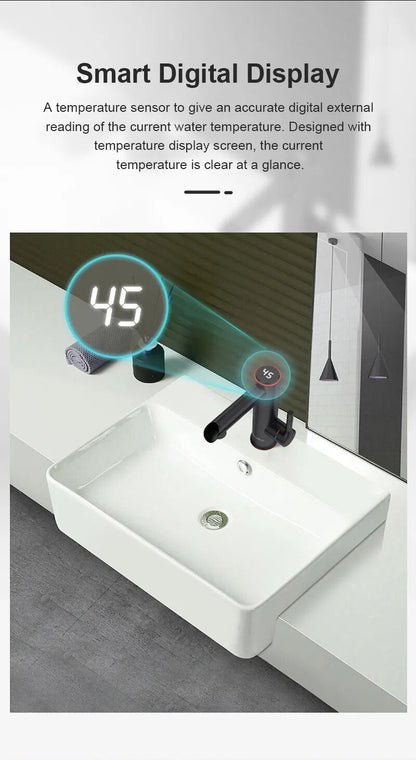 Electric Instant Heater Faucet Stainless Steel