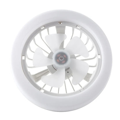 Smart Ceiling Fan with Remote Control and LED Light