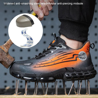 Sport Safety Work Shoes Anti-smash Anti-puncture Indestructible Lightweight