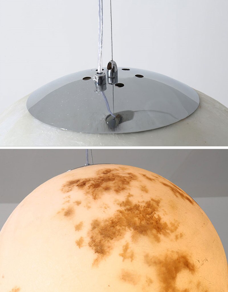 Nordic Modern Creative Full Moon Chandelier