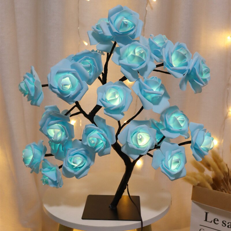 Art Decor LED Rose Tree Light Lamp