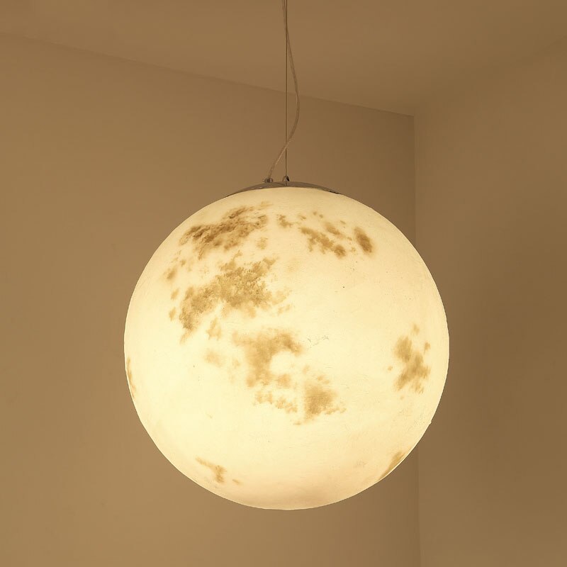 Nordic Modern Creative Full Moon Chandelier