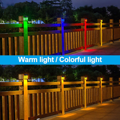 Vintage Solar Powered LED Wall Light Waterproof