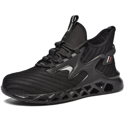Breathable Lightweight Safety Work Sneakers Steel Toe Shoes