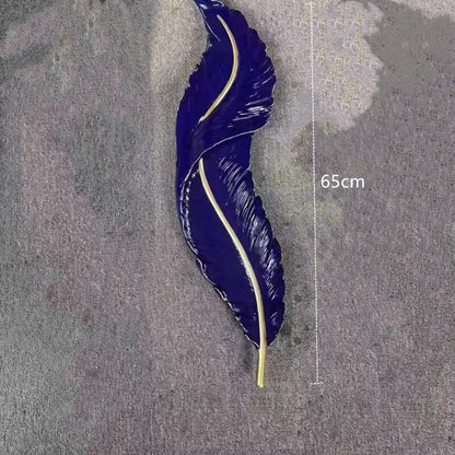 Led Feather Wall Lamp