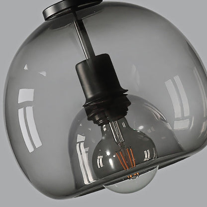 Glass Led Ceiling Chandelier