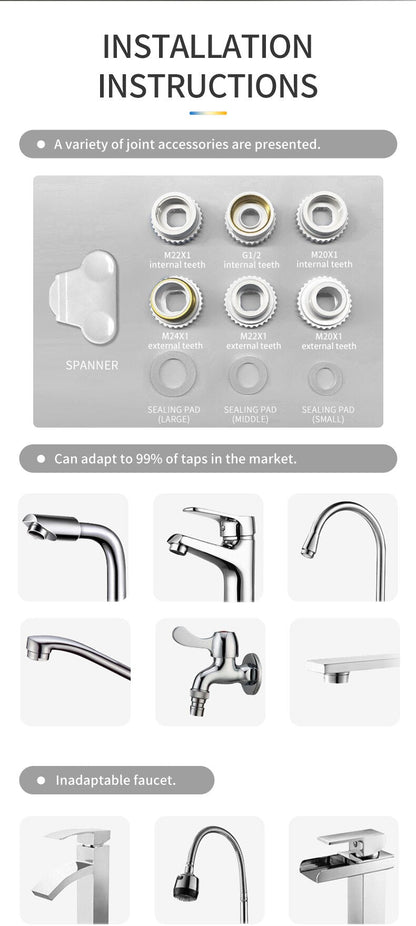 Instant Electric Hot Water Faucet Adapter