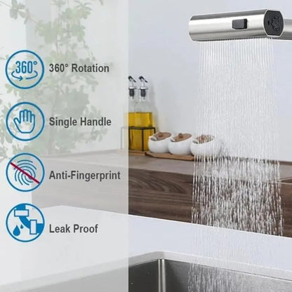 Waterfall Kitchen Faucet