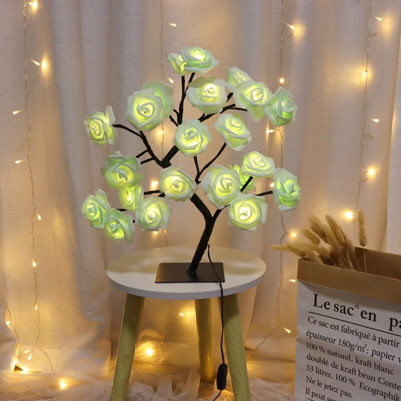 Art Decor LED Rose Tree Light Lamp