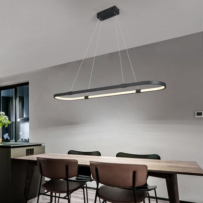 NEO Gleam Minimalist Modern Chandelier For Dining Room Kitchen Bar