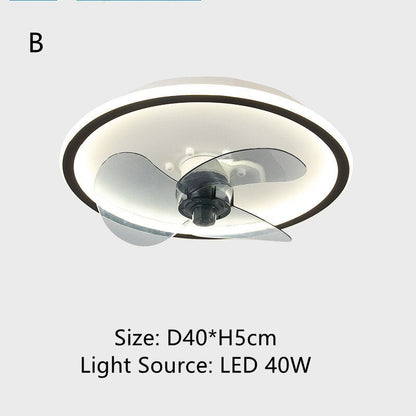 Invisible Ceiling Fan Led Light With Remote Control