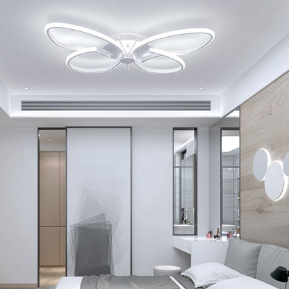 Modern LED Butterfly LED Ceiling Lamp Dimmable