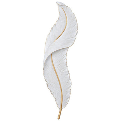 Led Feather Wall Lamp