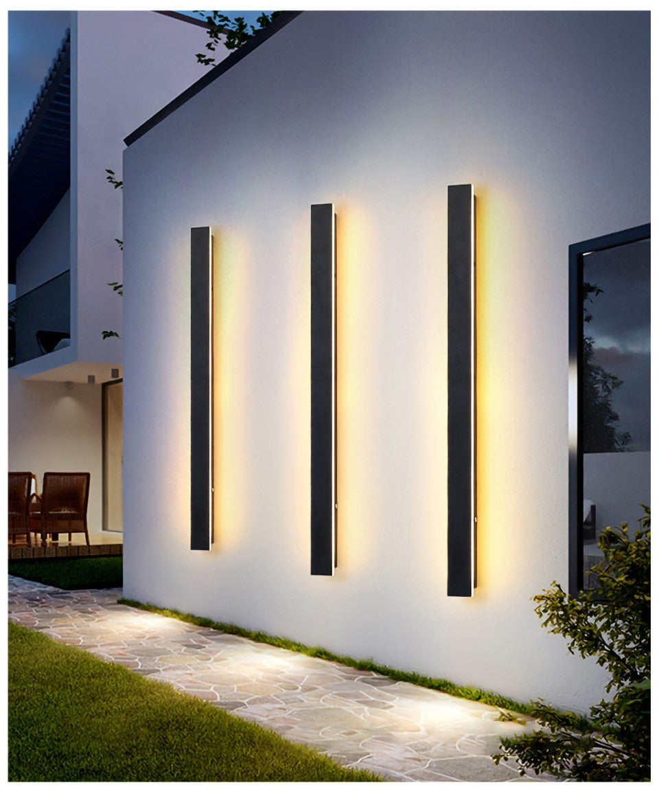 Waterproof Outdoor Wall LED Lamp, 30/40/60/80/100/120/150/180/200/220/240 cm