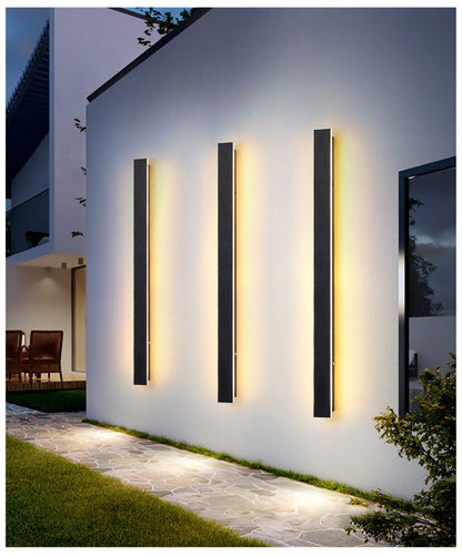 Waterproof Outdoor Wall LED Lamp, 30/40/60/80/100/120/150/180/200/220/240 cm