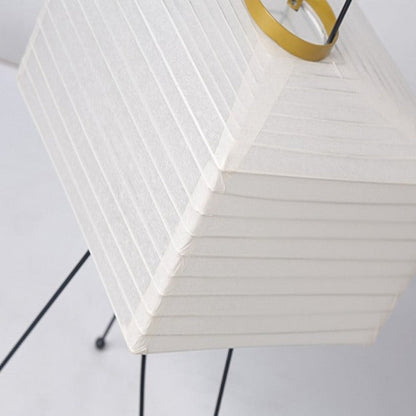 Japanese Creative Paper Tripod Floor Lamp