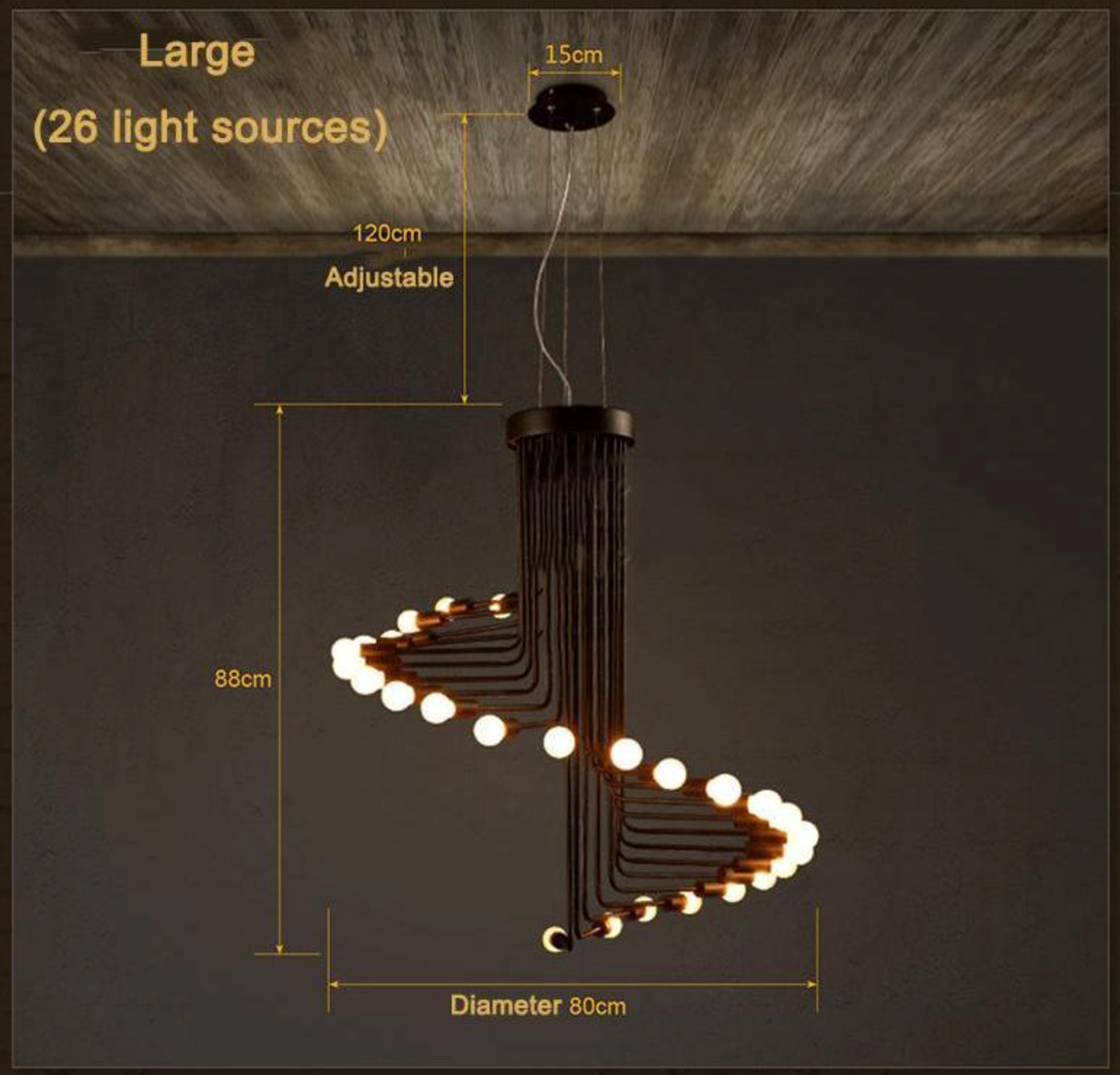 Nordic LED Lamps Living Room - Chandeliers