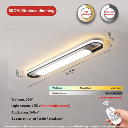 Rectangular Led Ceiling Light For Corridor Hallway