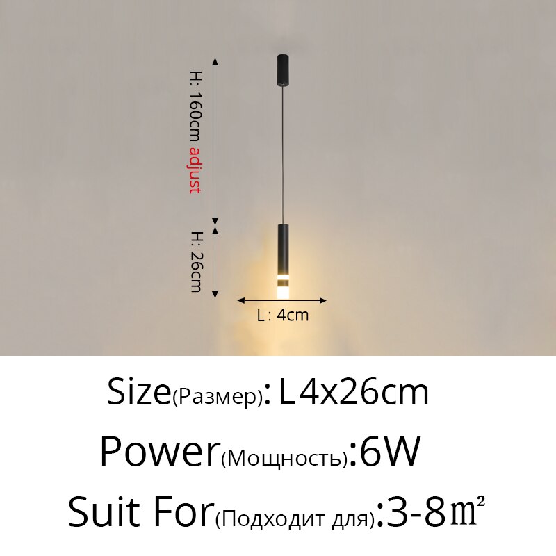 Nordic Minimalist Decoration Led Chandelier