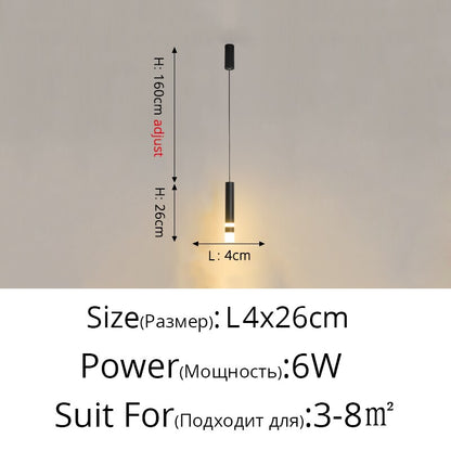 Nordic Minimalist Decoration Led Chandelier