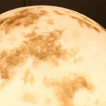 Nordic Modern Creative Full Moon Chandelier