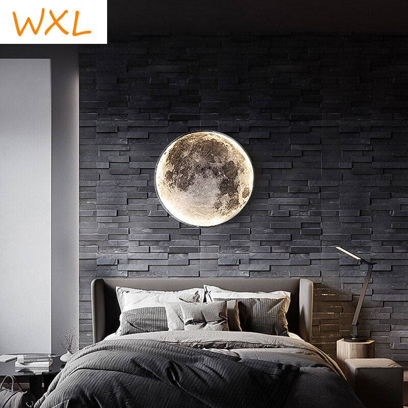Moon LED Wall Light For Bedroom