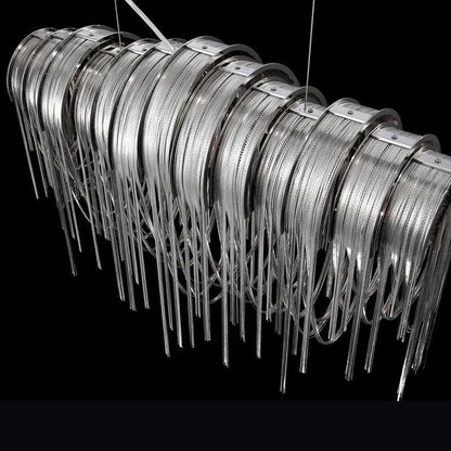 Atlantis Aluminum Chain Pendant Light - Luxurious Modern Chandelier