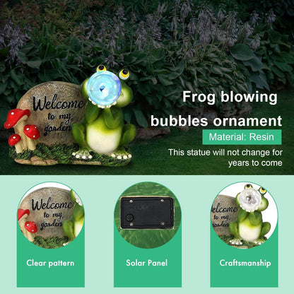 Solar LED Light Animals Decorative Figurine With Light Outdoor Garden Lawn