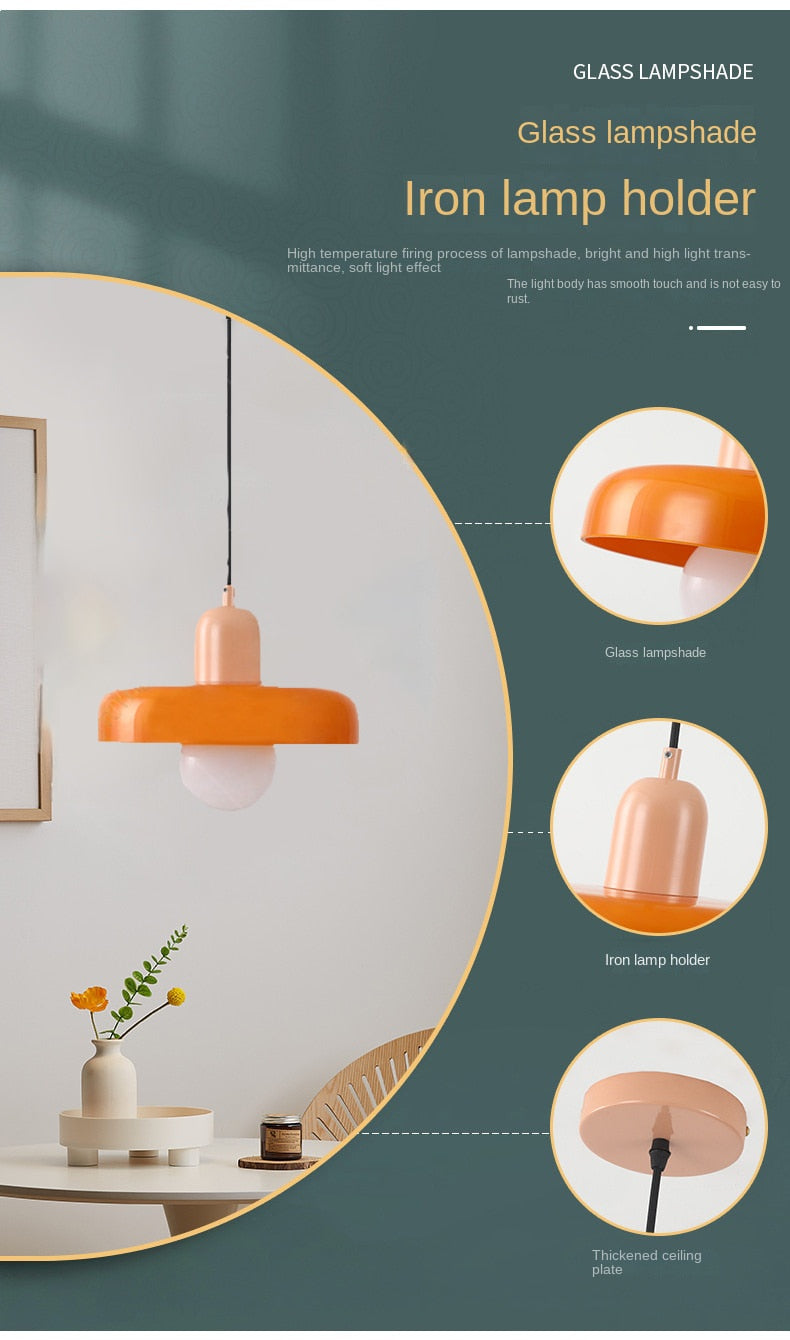 Modern Pendant Light Ceiling Chandelier DIA 25/28CM