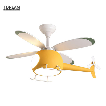Children's Room Airplane Ceiling Fan Lights