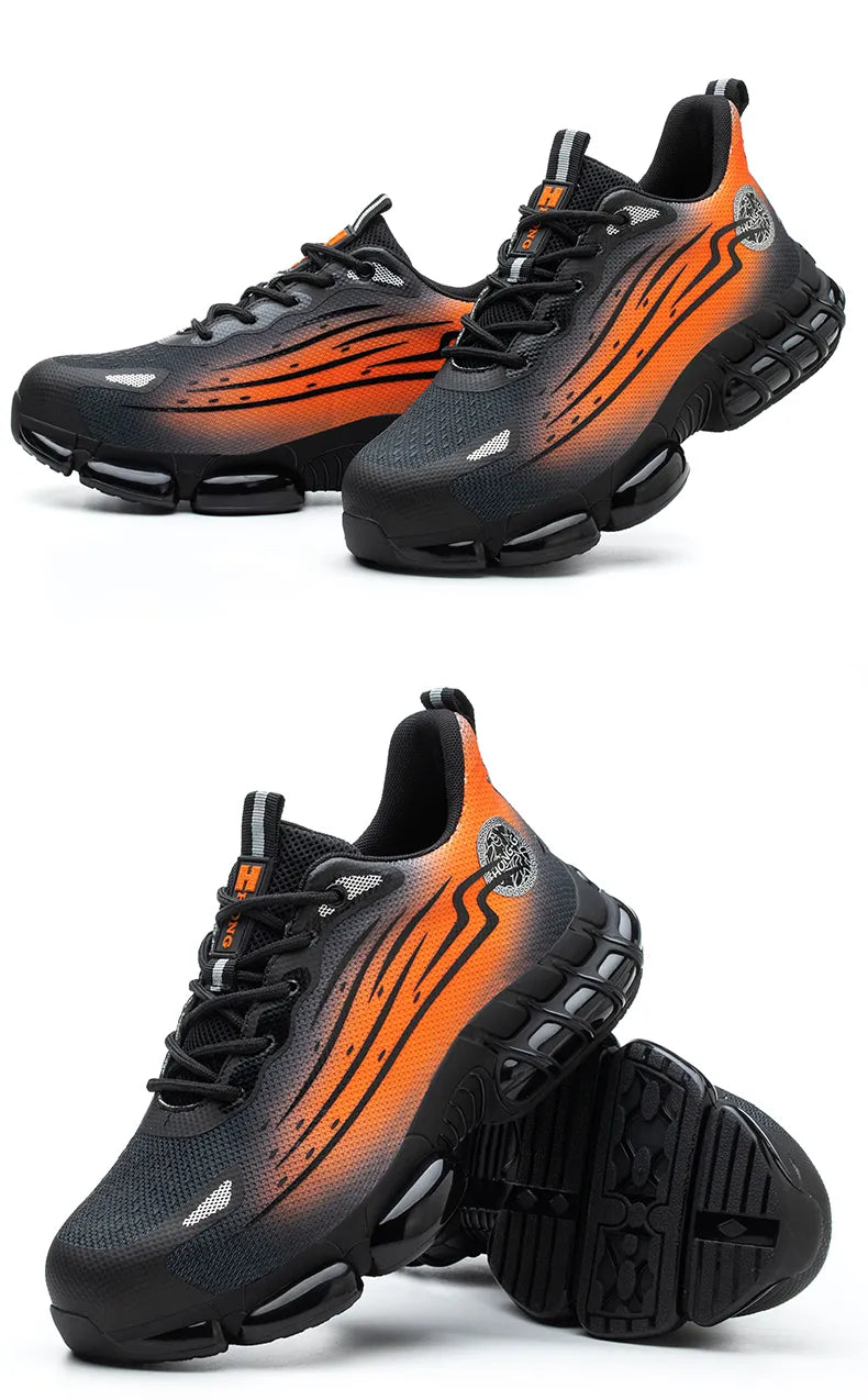 Sport Safety Work Shoes Anti-smash Anti-puncture Indestructible Lightweight