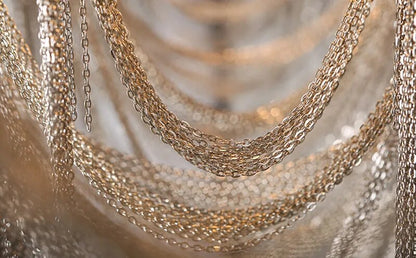 Atlantis Aluminum Chain Pendant Light - Luxurious Modern Chandelier