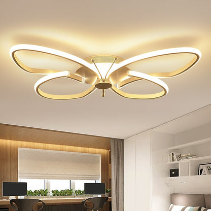 Modern LED Butterfly LED Ceiling Lamp Dimmable