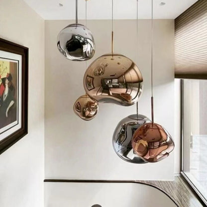 Led Lava Glass Pendant Lights