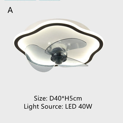 Invisible Ceiling Fan Led Light With Remote Control