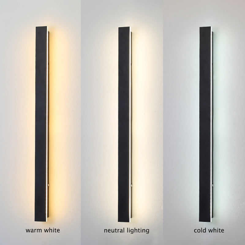 Outdoor - Minimalist Style Waterproof LED Wall Light Wall Sconce