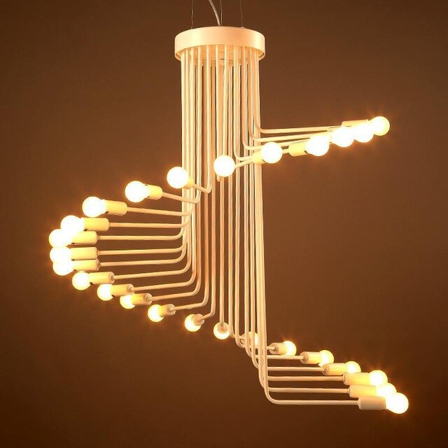 Nordic LED Lamps Living Room - Chandeliers
