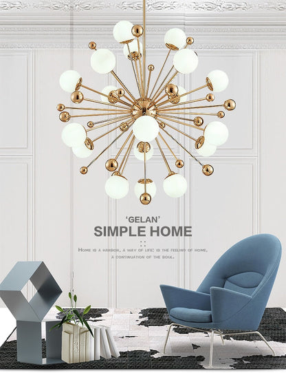 Ari - Modern Nordic Art Deco Chandelier