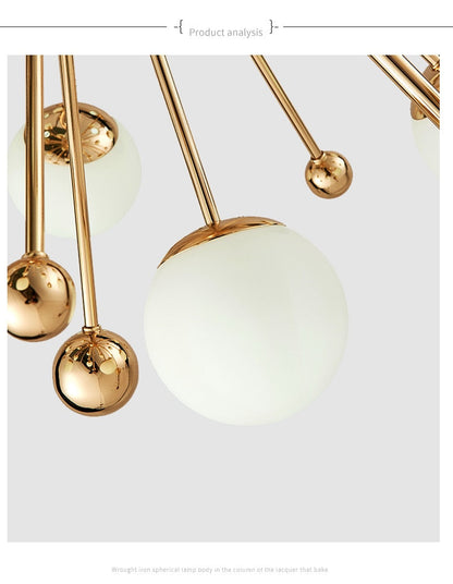 Ari - Modern Nordic Art Deco Chandelier