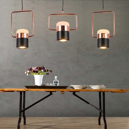 Galla - Modern Minimalist Framed Pendant Light