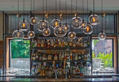 Gia - Glass Dome Hanging Lamp