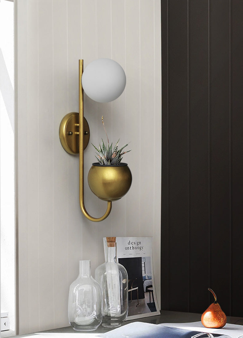 Hiram - Modern Nordic Planter Lamp
