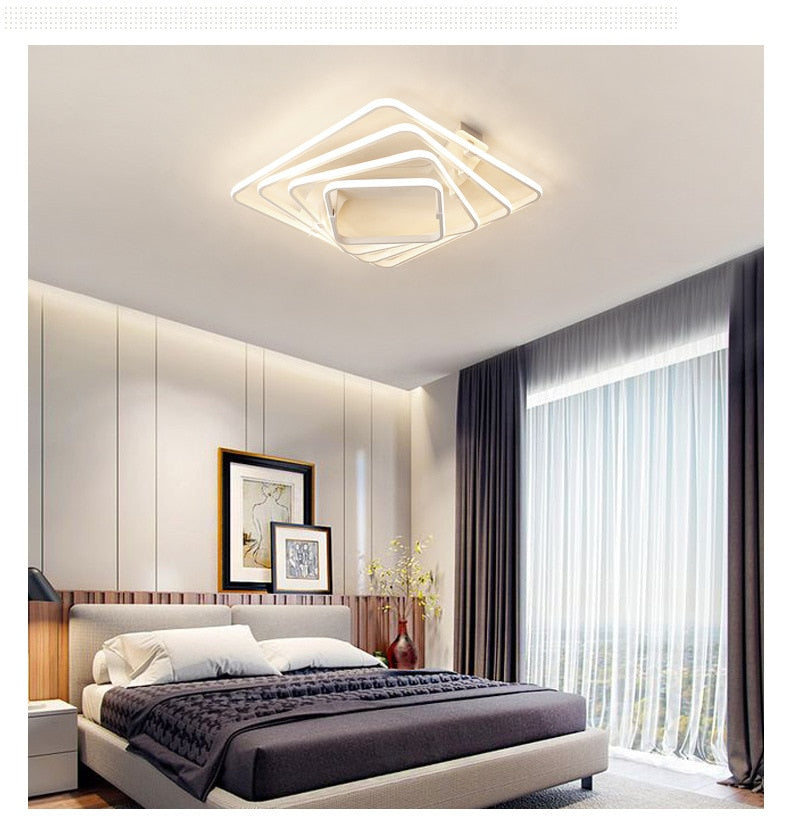 Dilan - Modern LED Twist Layer Ceiling Light