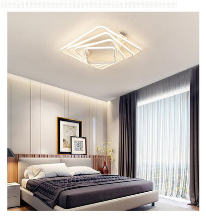 Dilan - Modern LED Twist Layer Ceiling Light