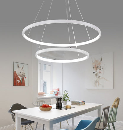 Modern Circular Ring Chandelier